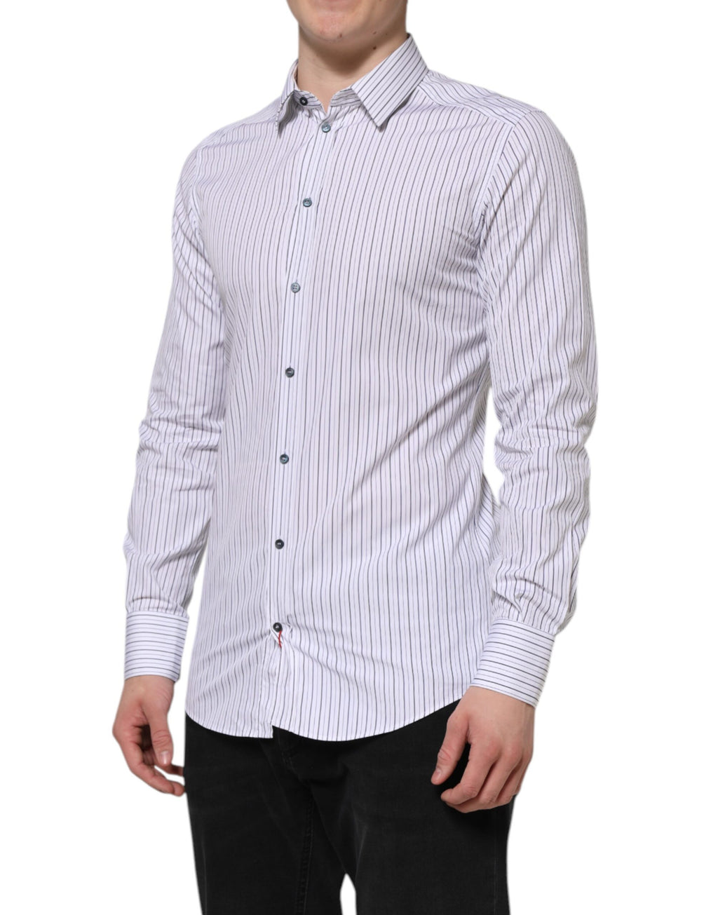 Dolce & Gabbana White Dress Shirt for Men detail view