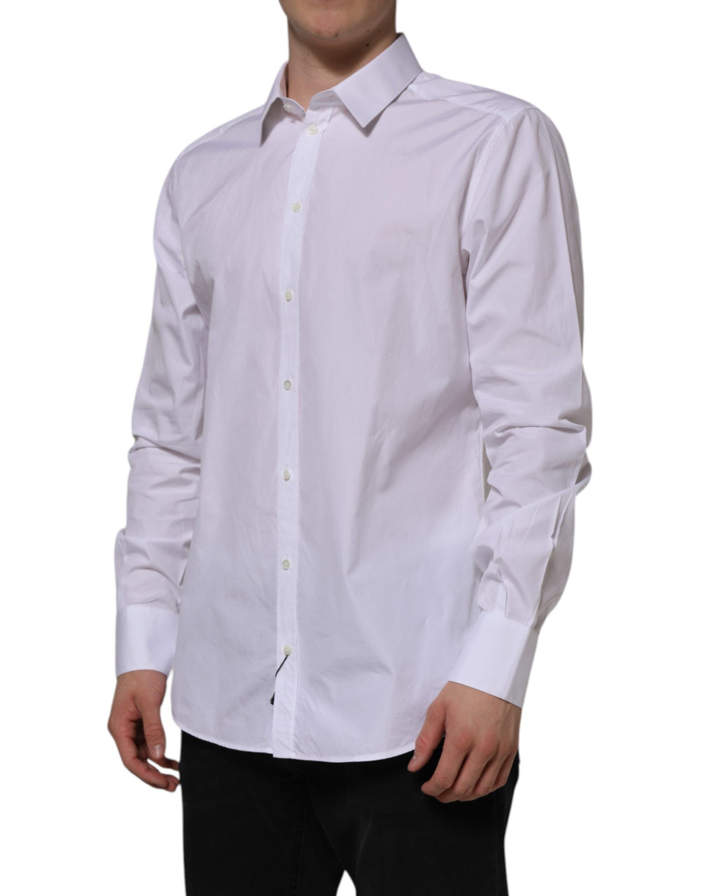 Dolce & Gabbana White Dress Shirt for Men detail view