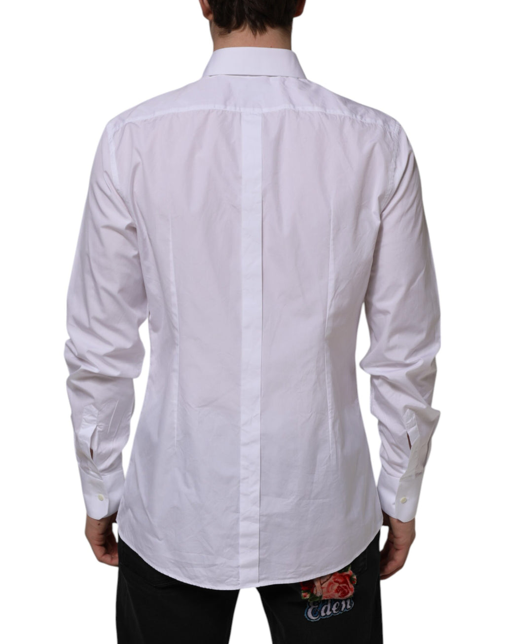 Dolce & Gabbana White Dress Shirt for Men side view