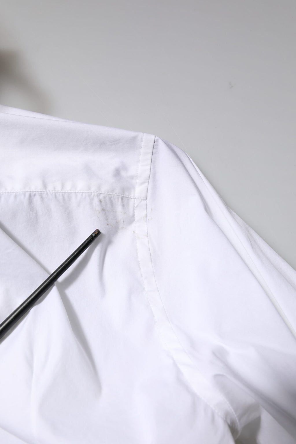 Chemise Habillée Manches Longues Dolce & Gabbana GOLD en Coton Blanc