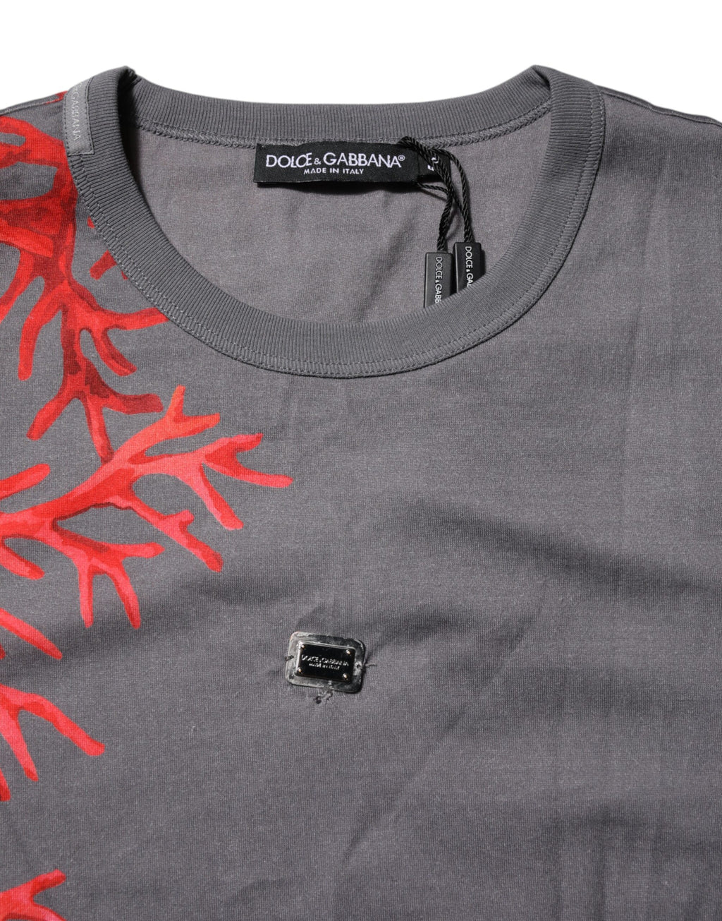 Dolce & Gabbana Grey T-Shirt for Men additional view