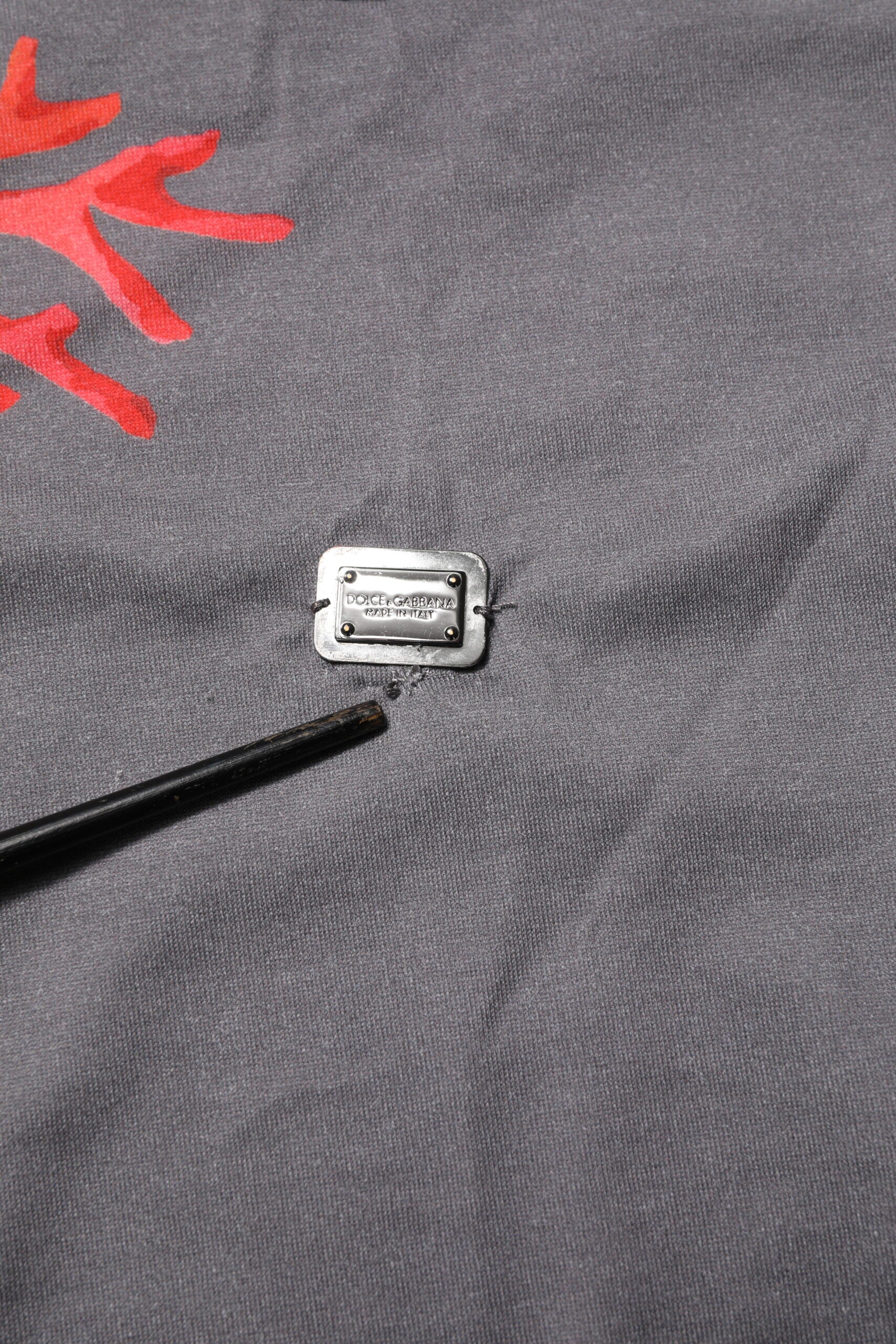 Dolce & Gabbana Grey T-Shirt for Men additional view