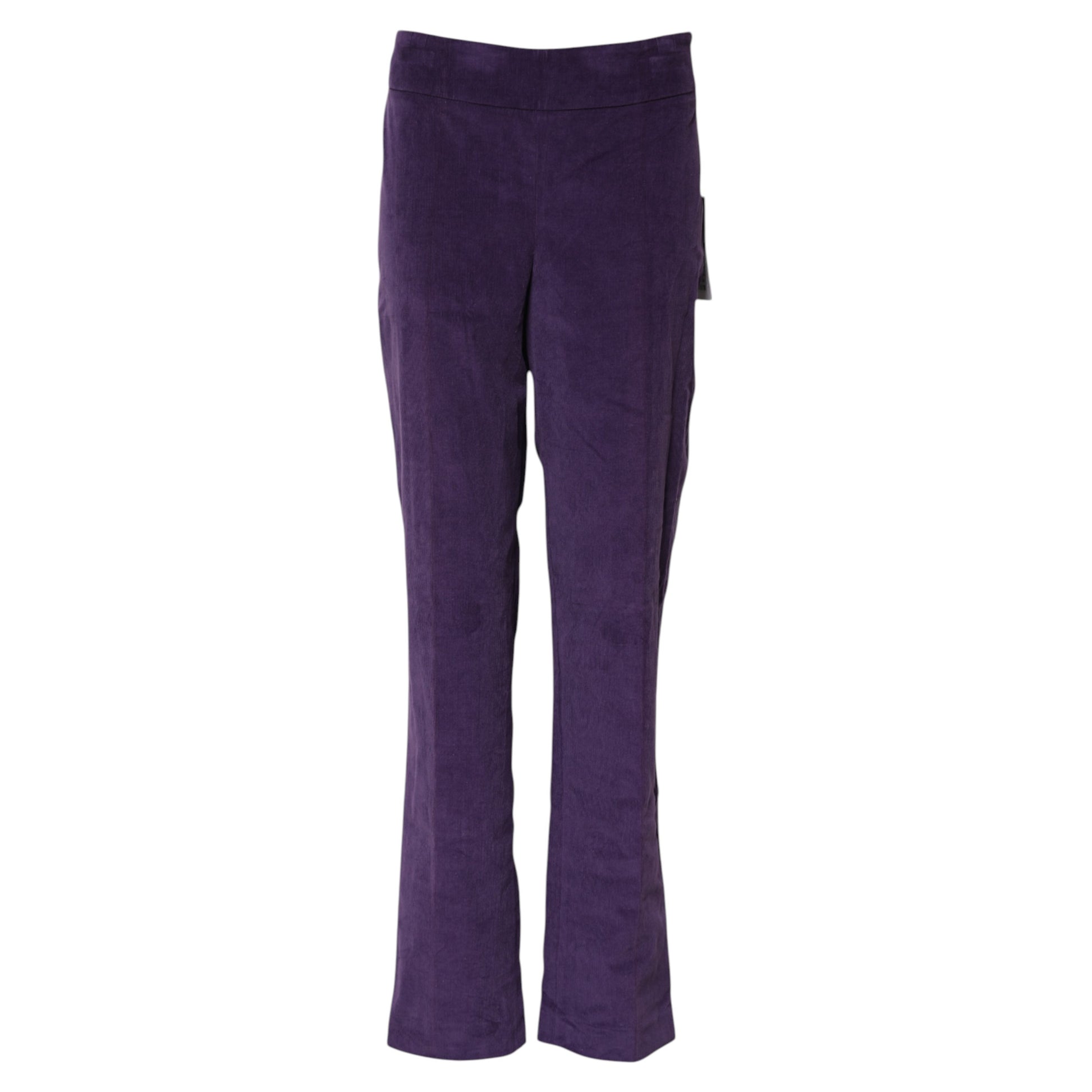 BENCIVENGA Purple Flared Pants for Women additional view