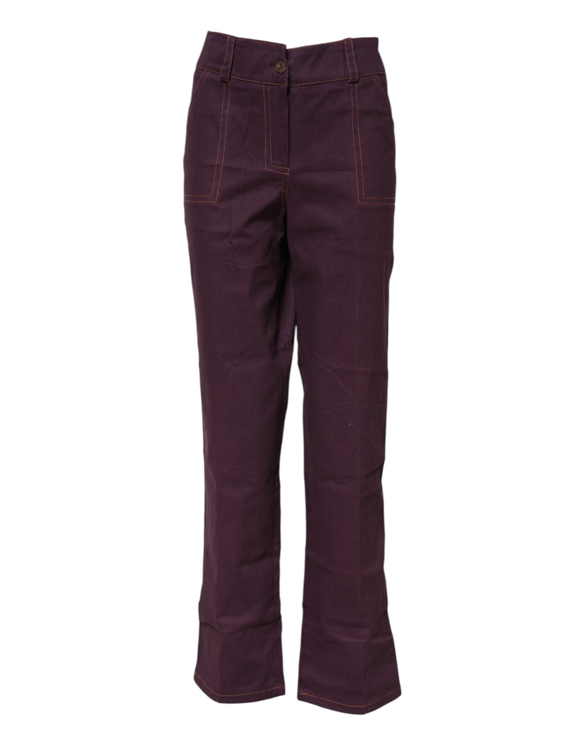 BENCIVENGA Purple Flared Pants for Women