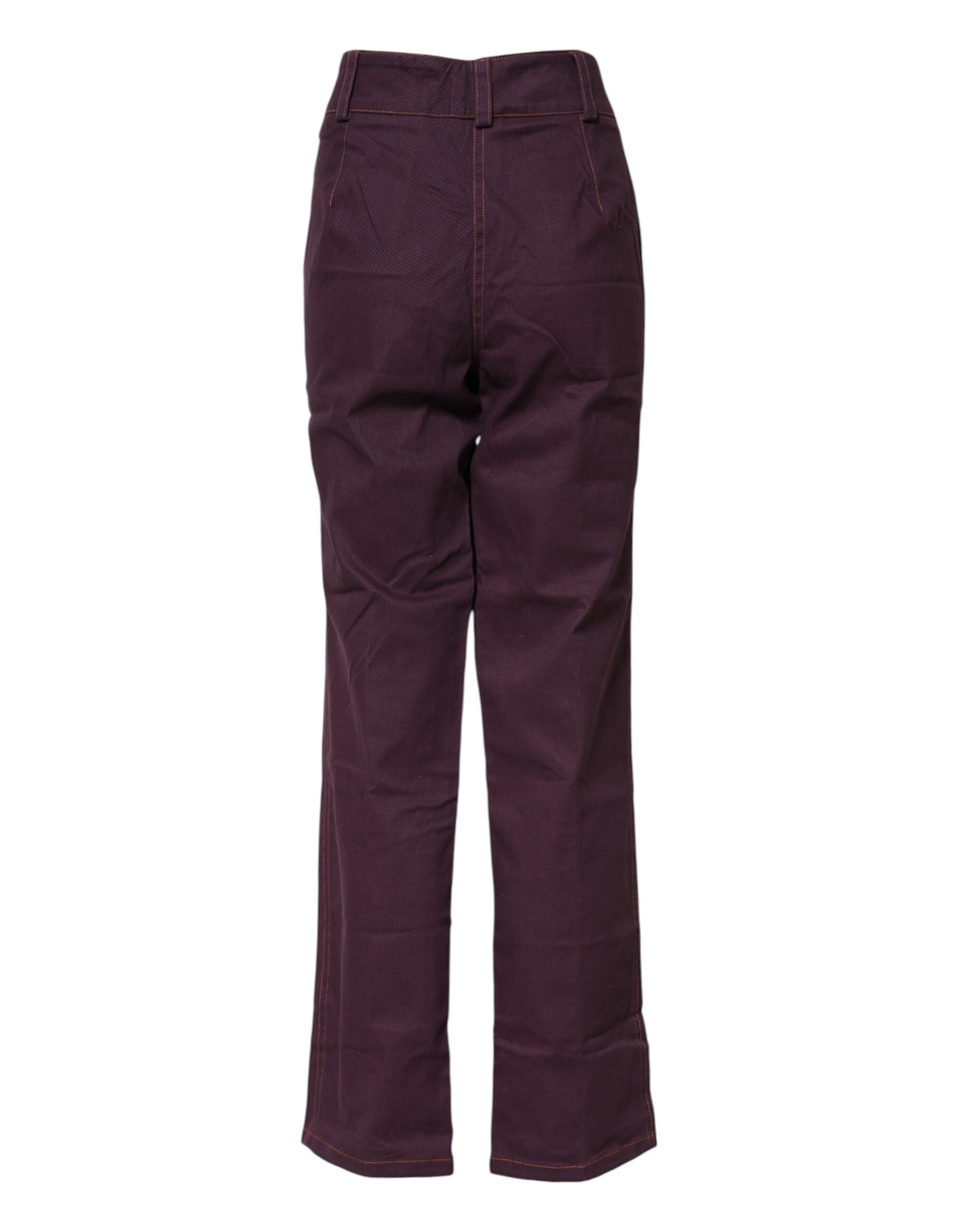 BENCIVENGA Purple Flared Pants for Women detail view