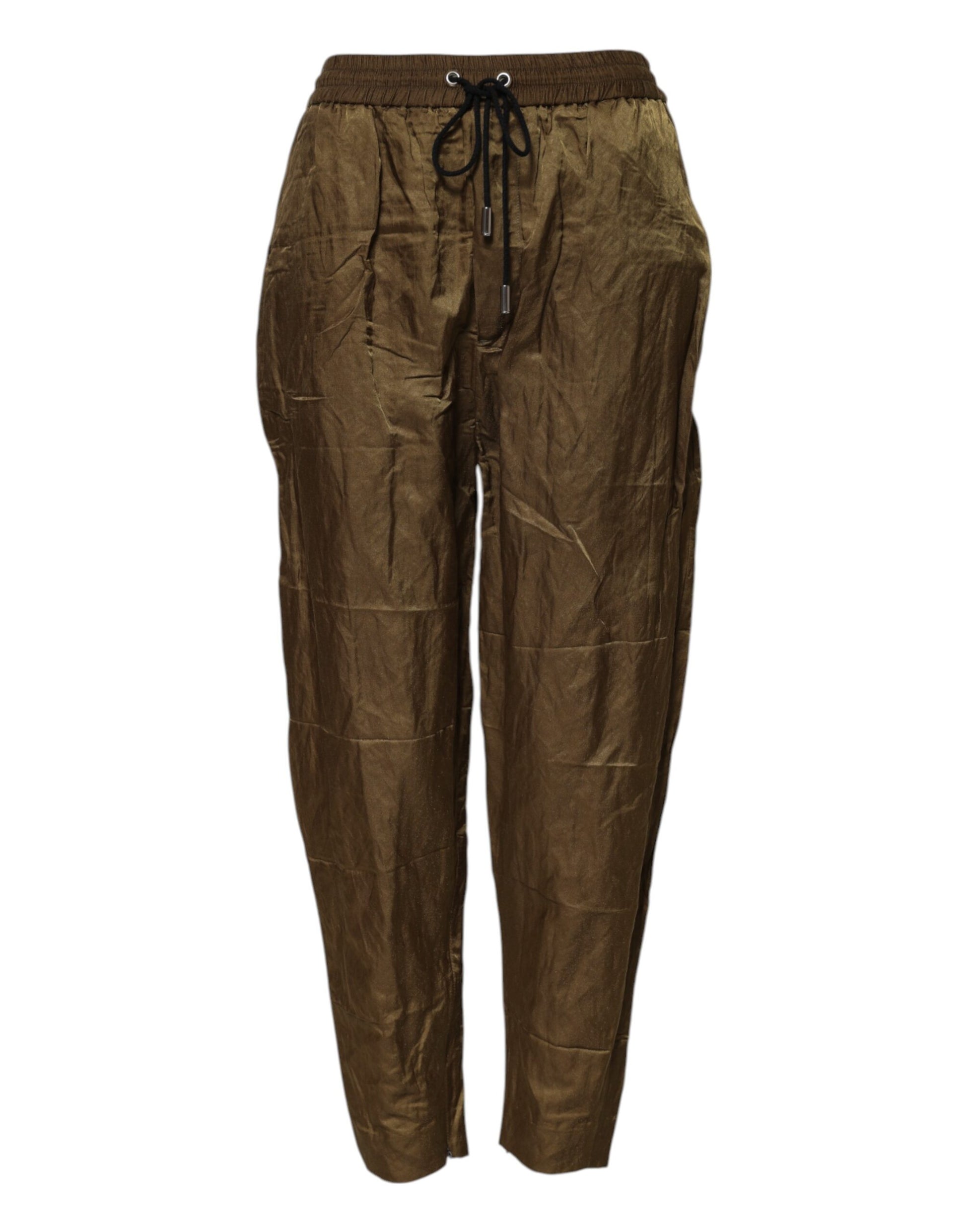 Dsquared² Pantalon de survêtement brun taille mi-haute pour femme