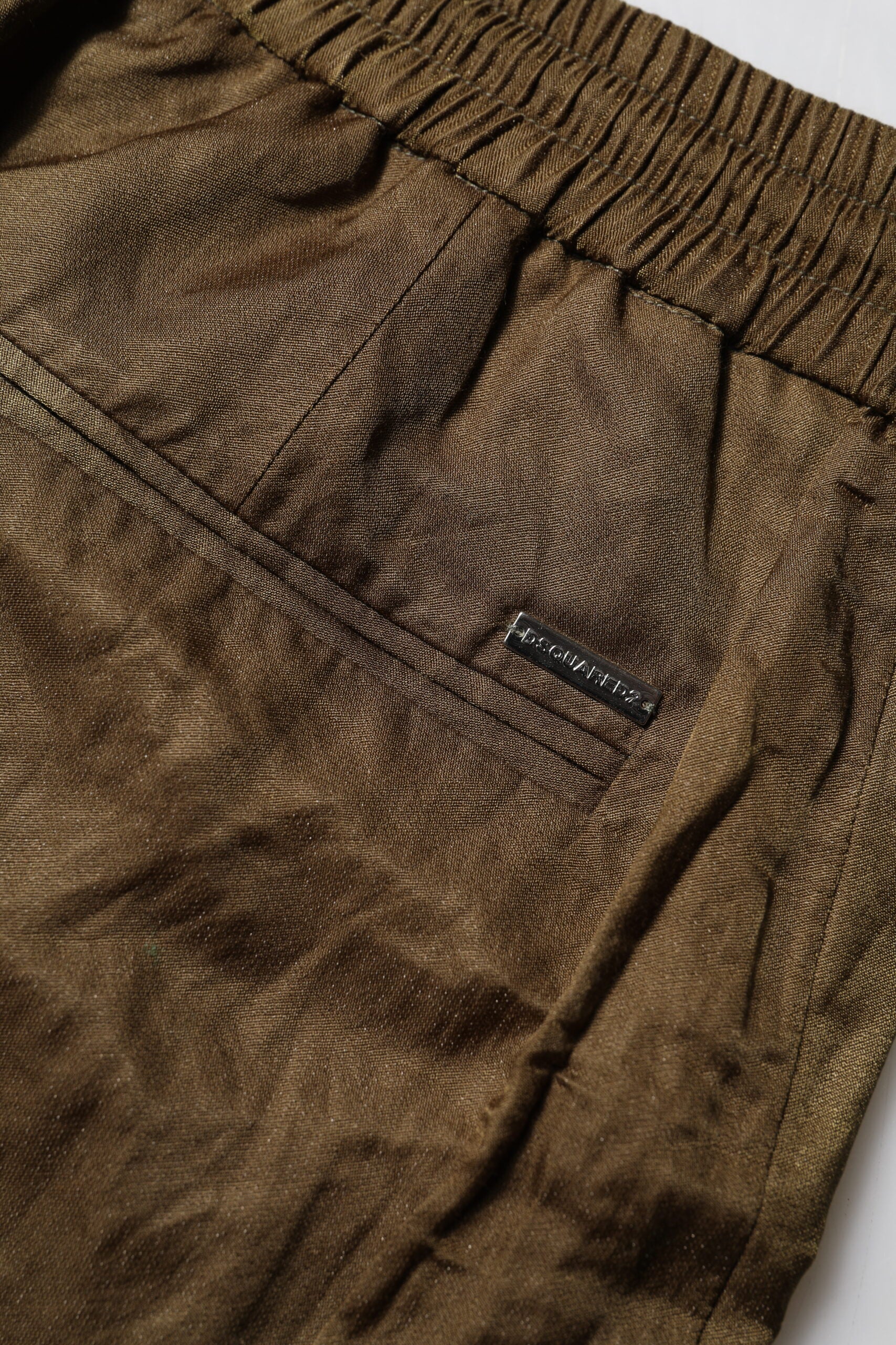 Dsquared² Pantalon de survêtement brun taille mi-haute pour femme