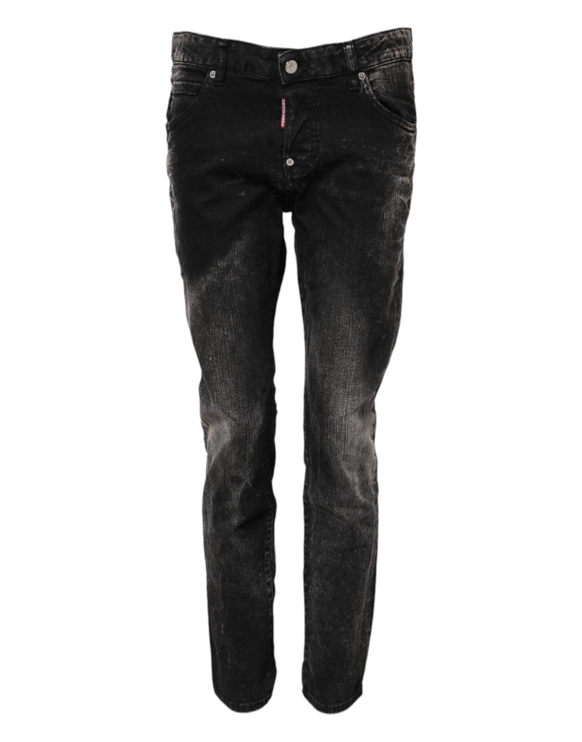 Dsquared² Black Relaxed Fit Jeans for Women alternate view