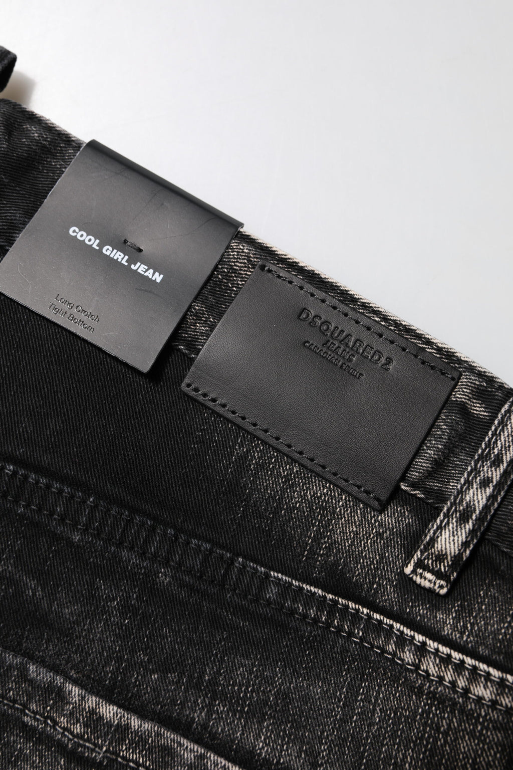Dsquared² Black Relaxed Fit Jeans for Women additional view