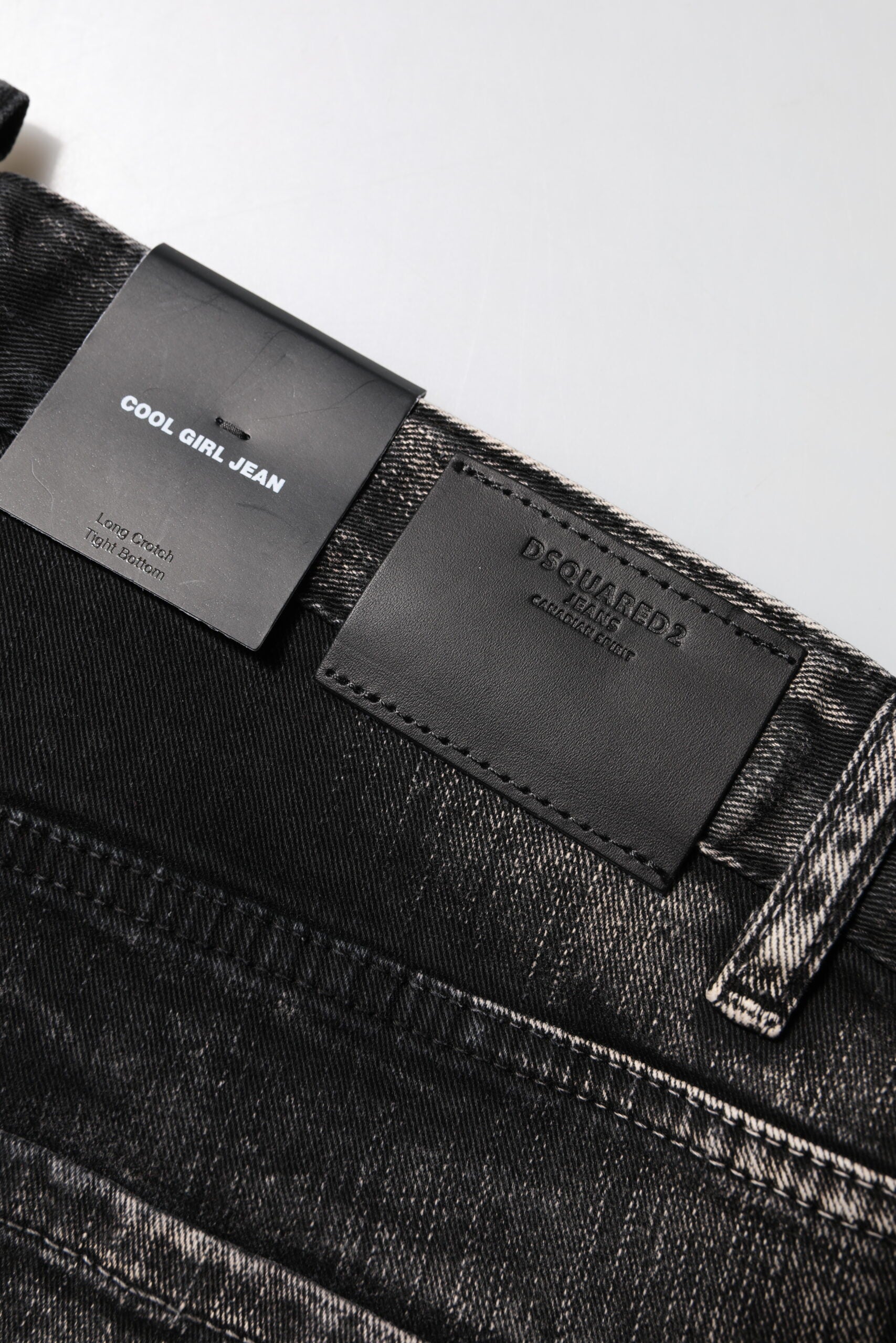 Dsquared² Black Relaxed Fit Jeans for Women additional view