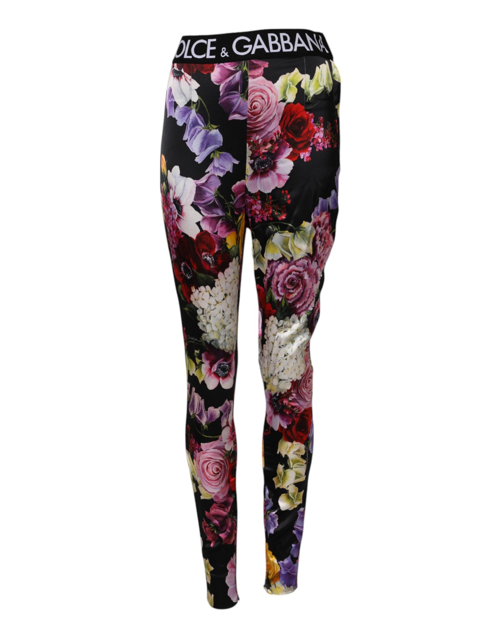 Dolce & Gabbana Multicolor Skinny Pants for Women alternate view