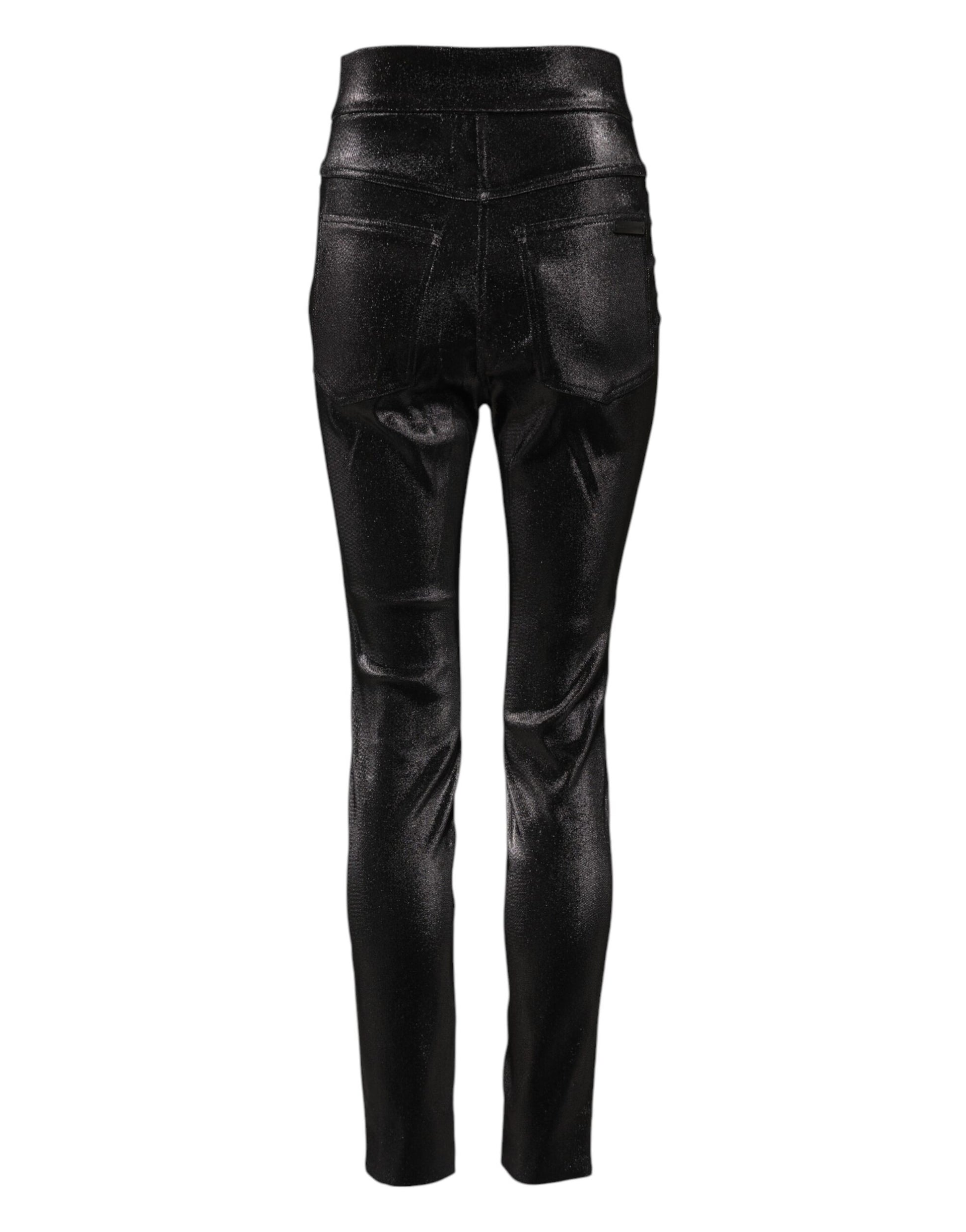 Dolce & Gabbana Black Skinny Pants for Women detail view
