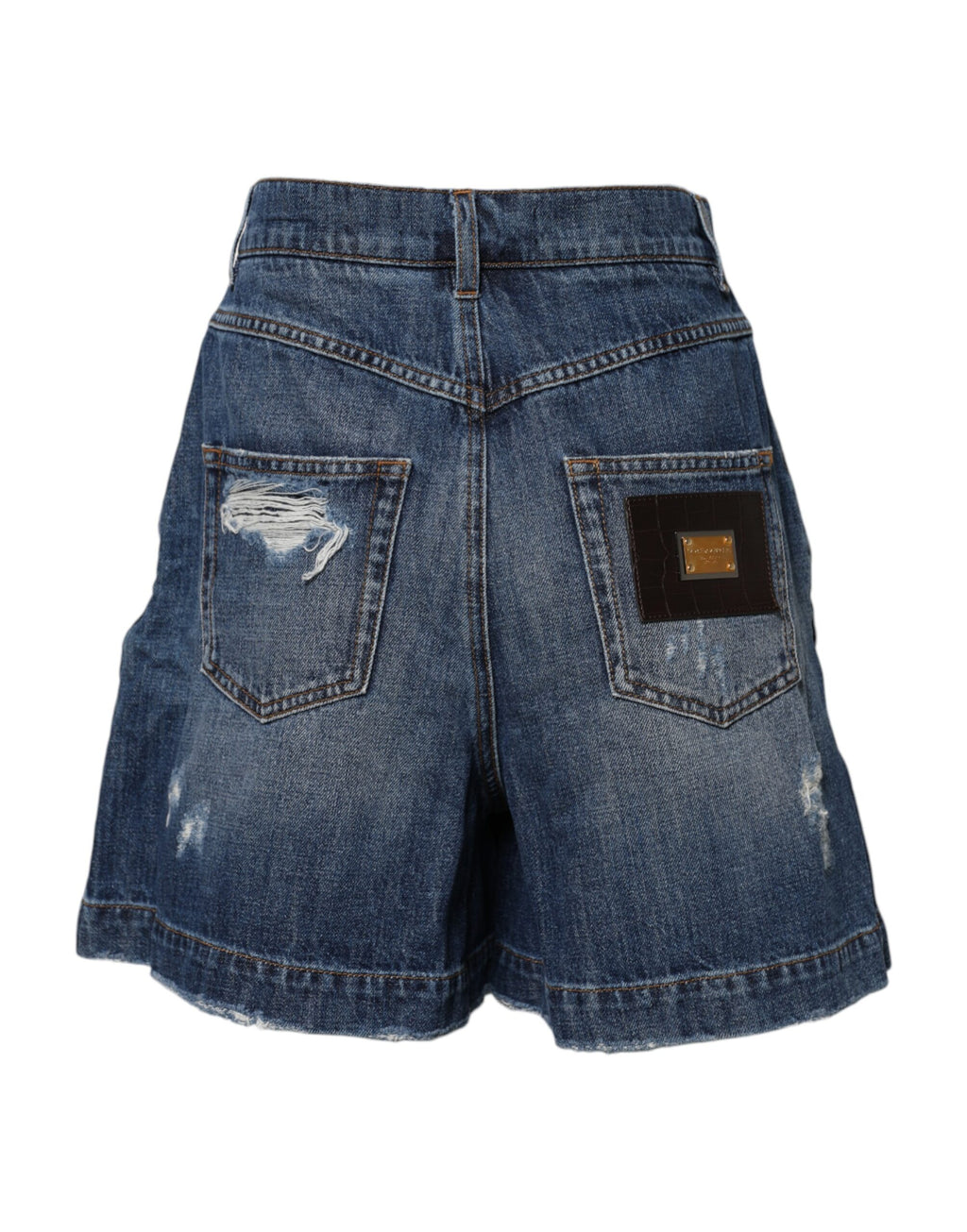 Dolce & Gabbana Blue Bermuda for Women detail view