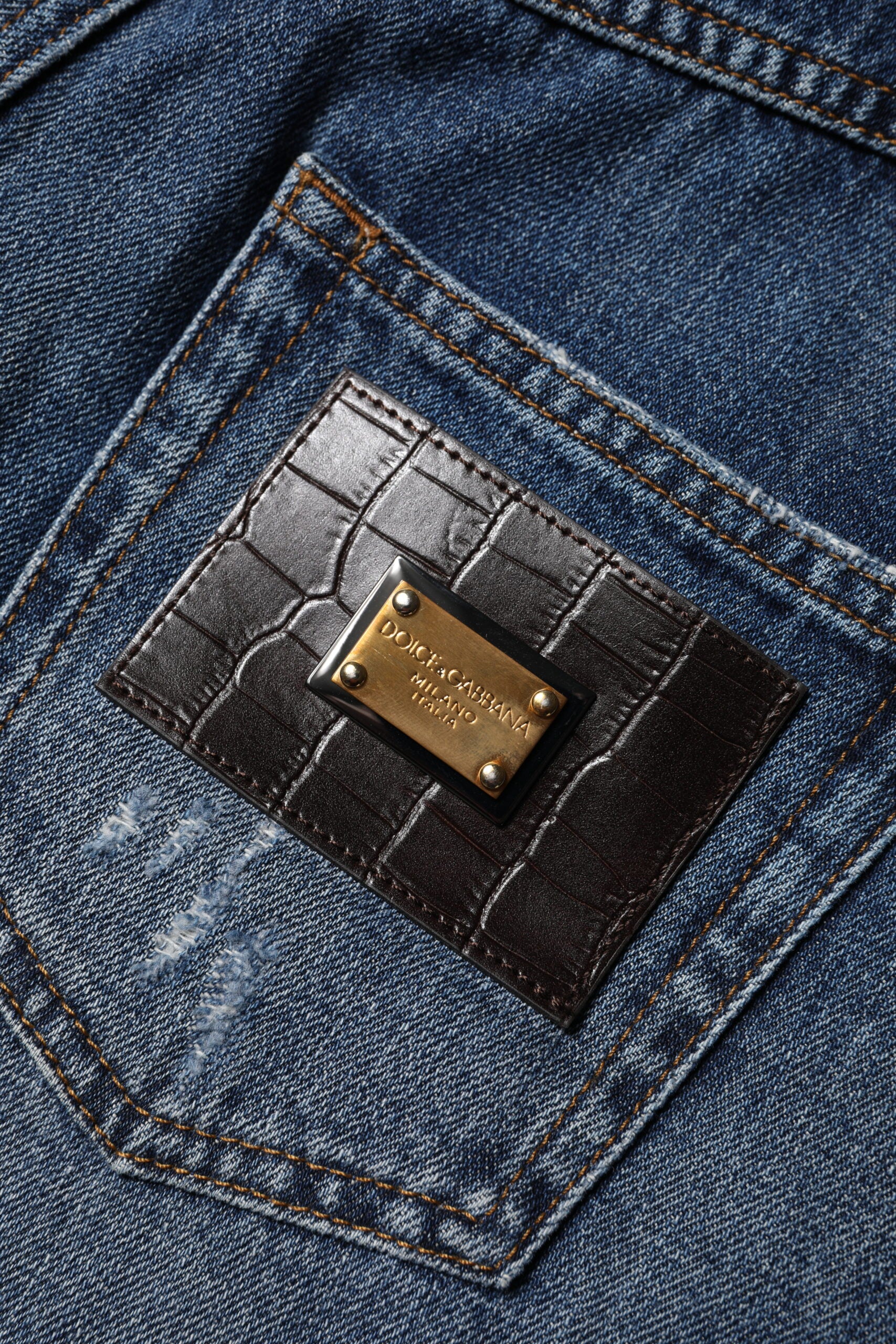Dolce & Gabbana Blue Bermuda for Women additional view