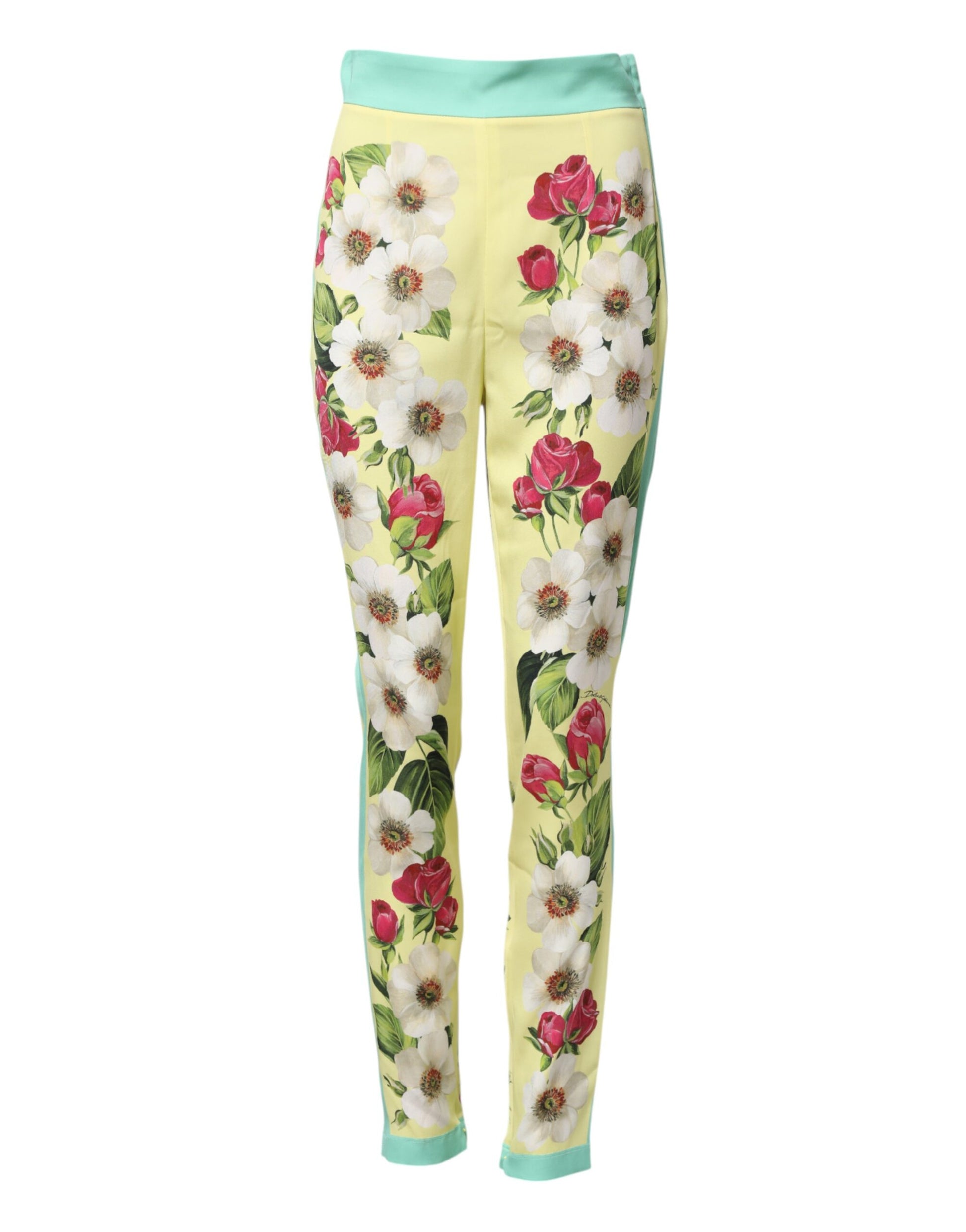 Dolce & Gabbana Yellow Skinny Pants for Women alternate view