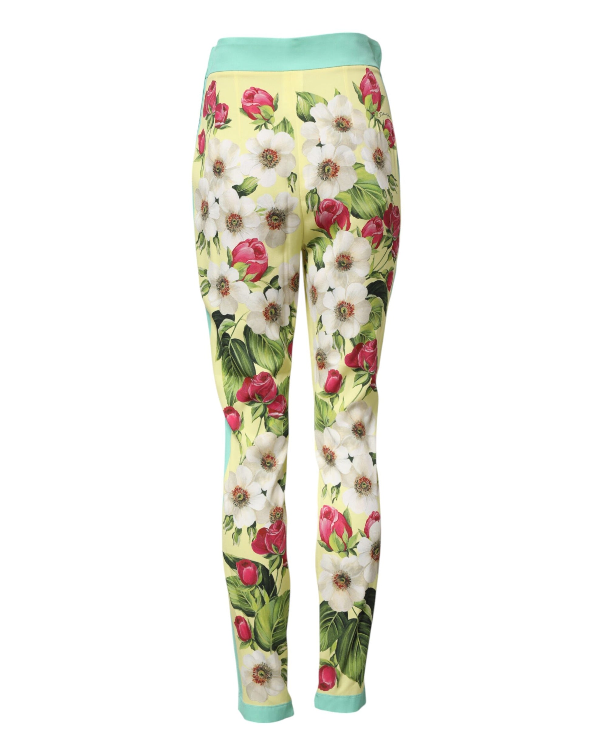 Dolce & Gabbana Yellow Skinny Pants for Women detail view
