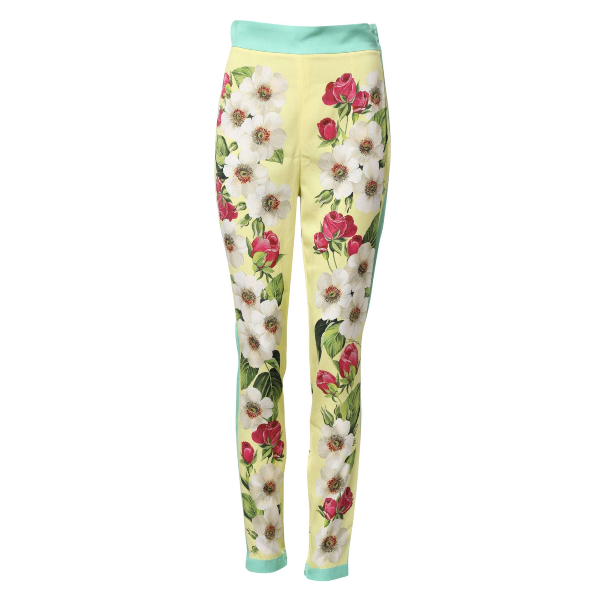 Dolce & Gabbana Yellow Skinny Pants for Women additional view