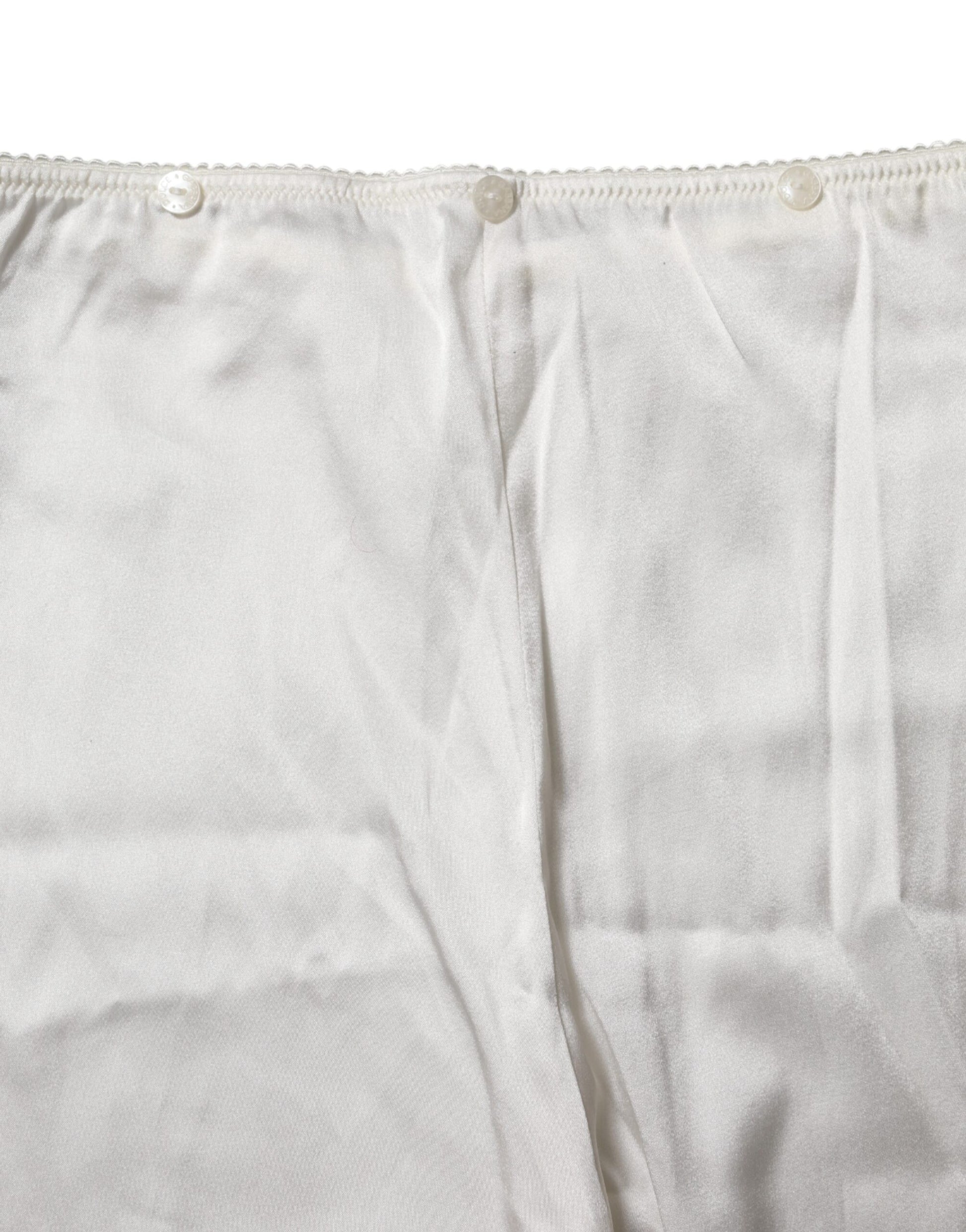 Dolce & Gabbana White Skinny Pants for Women additional view