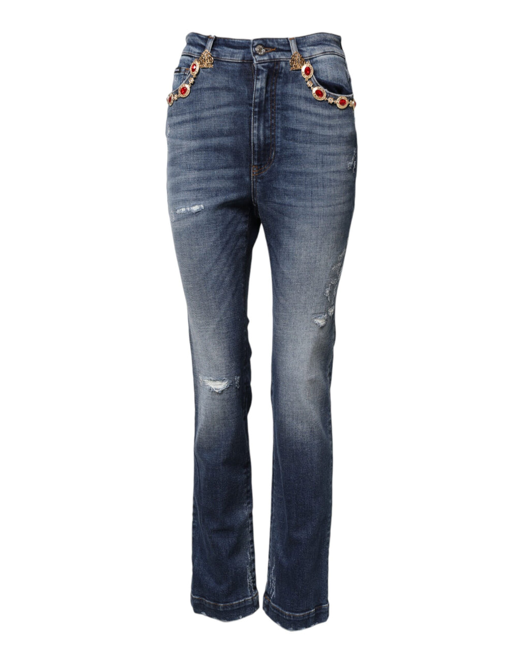 Dolce & Gabbana Blue Tapered Jeans for Women alternate view