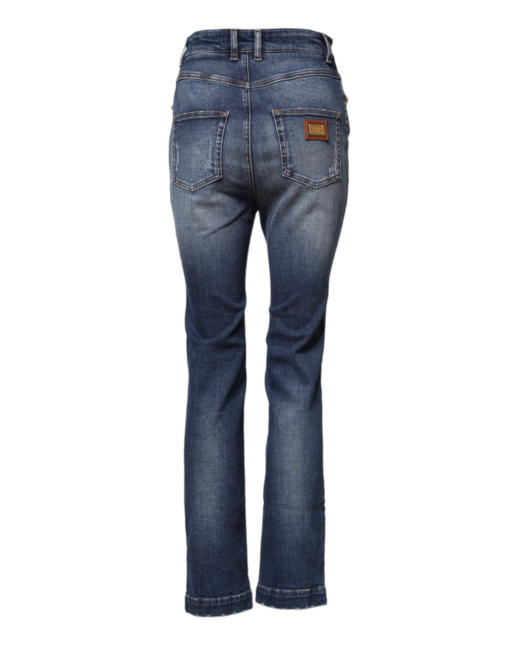 Dolce & Gabbana Blue Tapered Jeans for Women detail view
