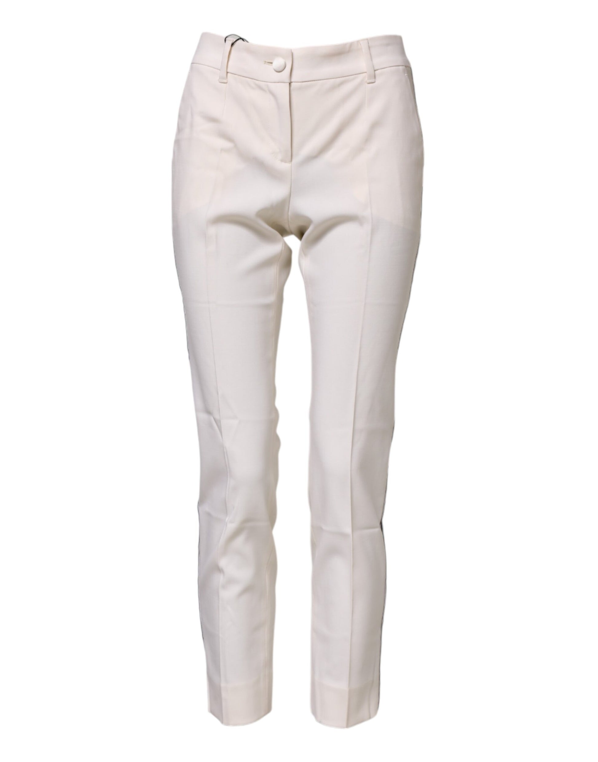 Dolce & Gabbana White Skinny Pants for Women