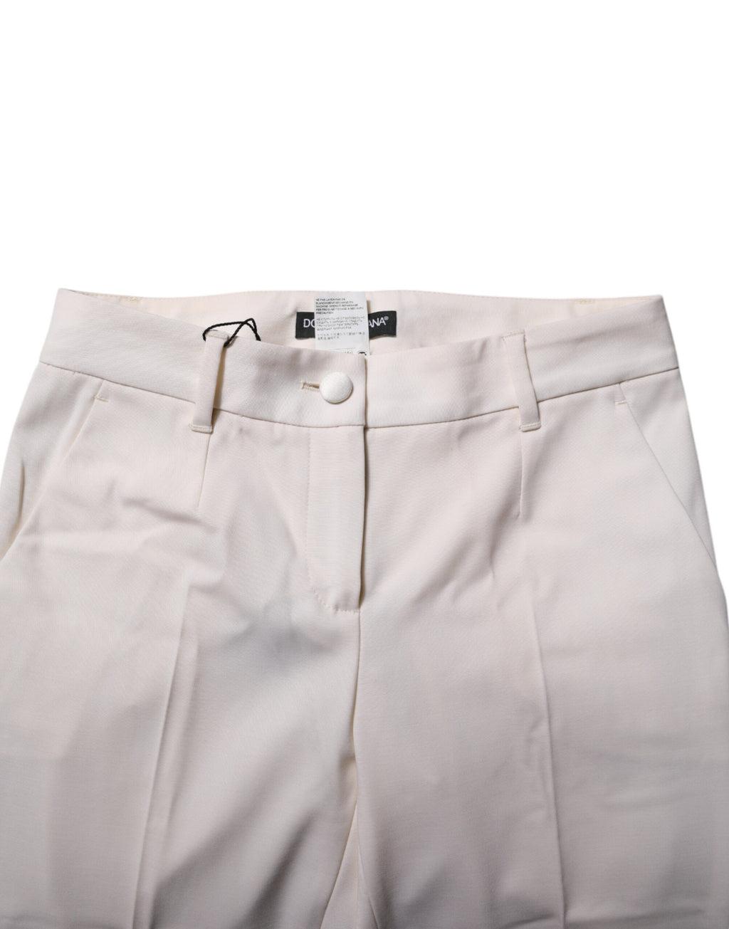 Dolce & Gabbana White Skinny Pants for Women side view