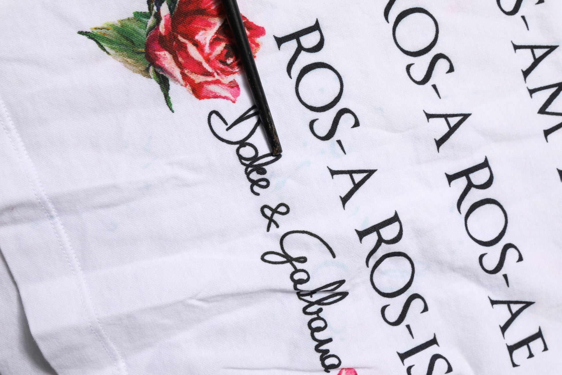 Dolce & Gabbana White Sleeveless T-Shirt for Women additional view