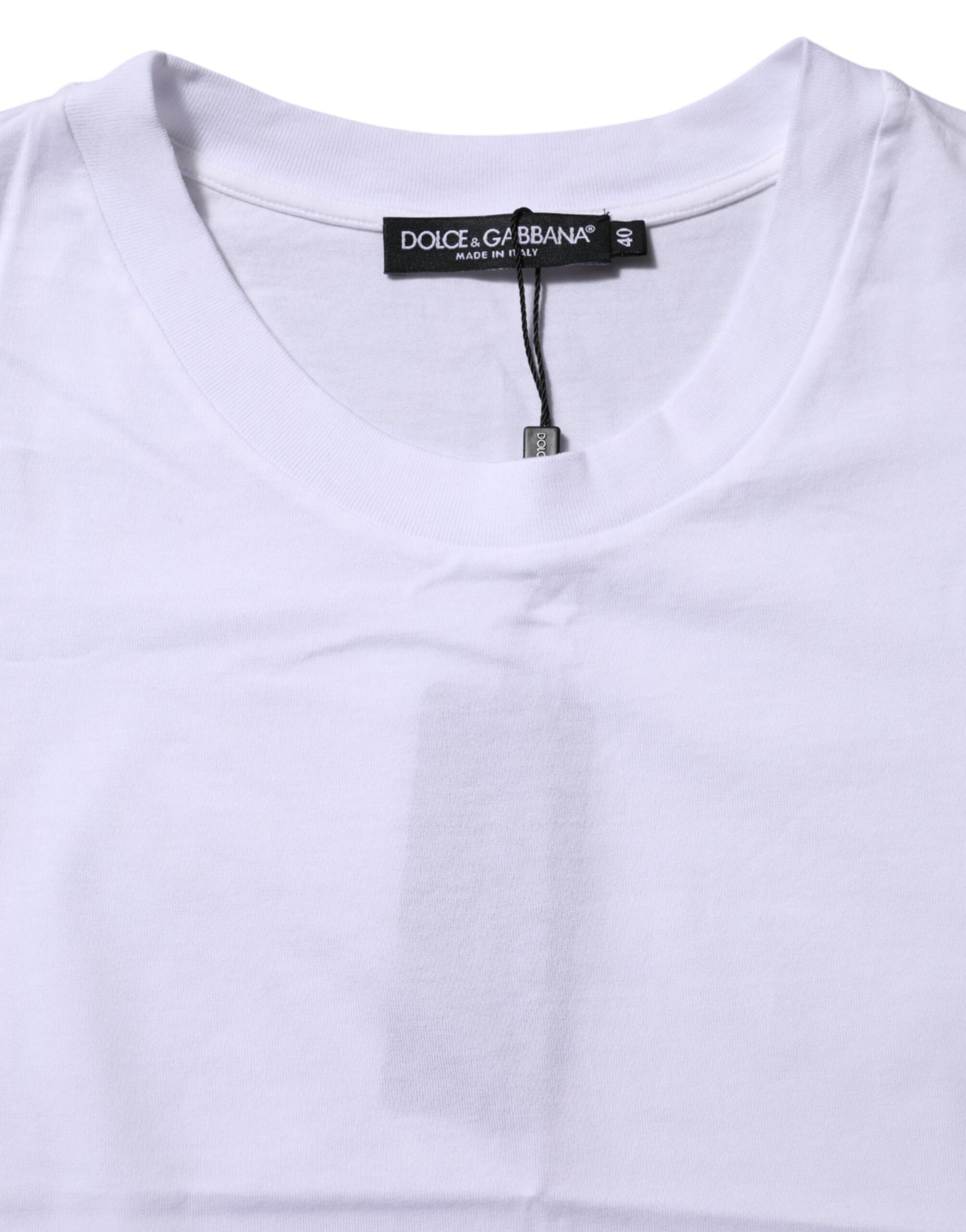 Dolce & Gabbana White T-Shirt for Women side view