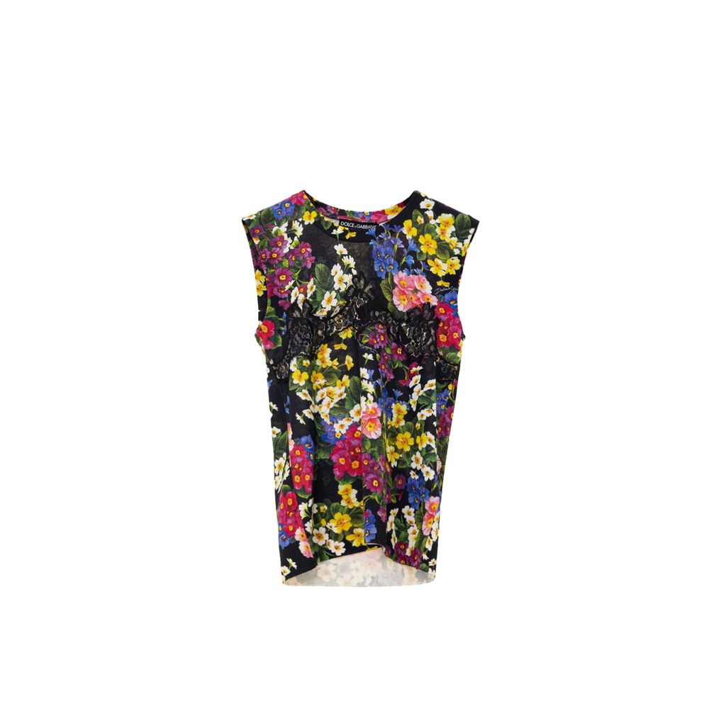 Dolce & Gabbana Black Tank Tops T for Women
