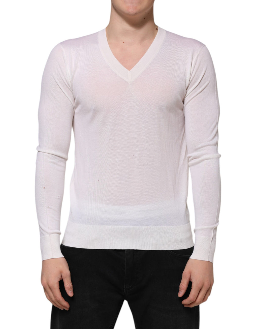 Dolce & Gabbana White Sweatshirt for Men