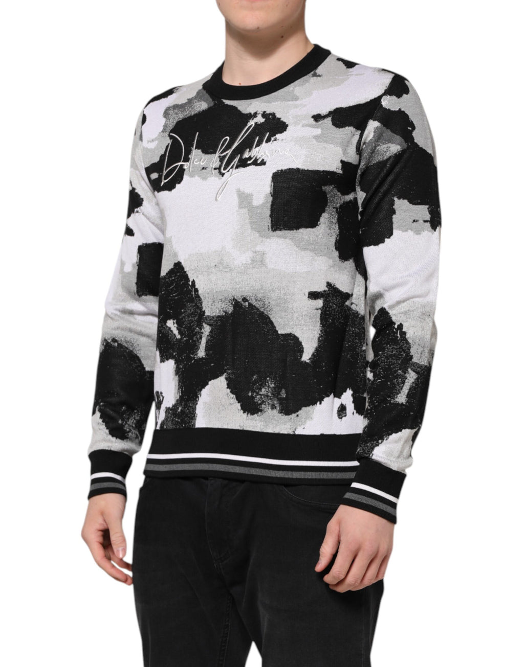 Dolce & Gabbana Multicolor Sweatshirt for Men detail view