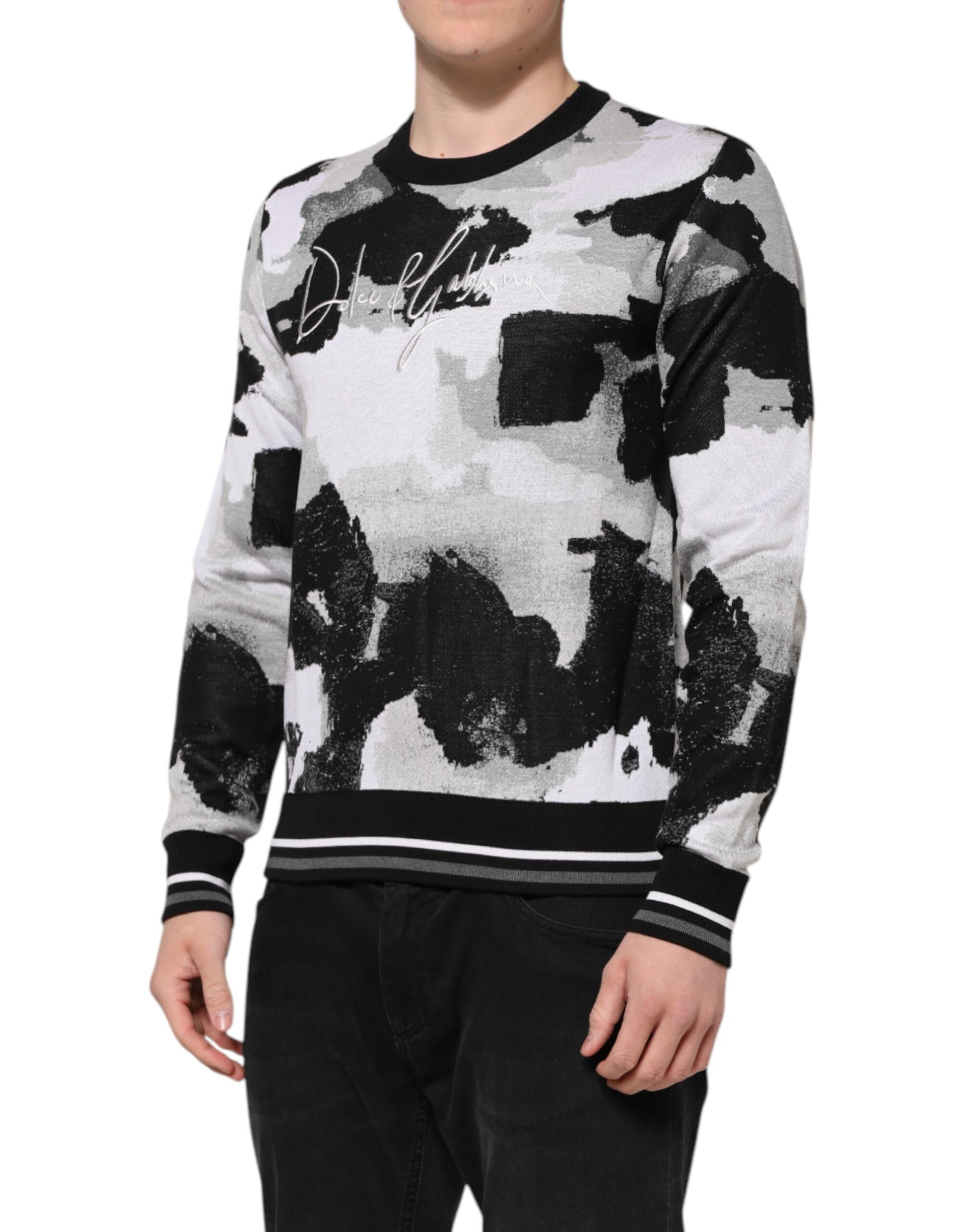 Dolce & Gabbana Multicolor Sweatshirt for Men detail view