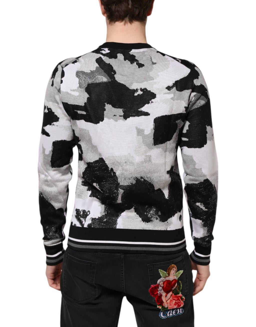 Dolce & Gabbana Multicolor Sweatshirt for Men side view
