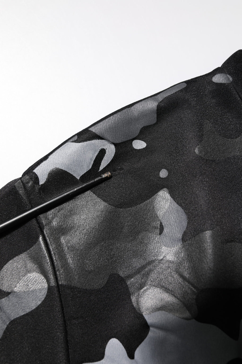 Sweat-shirt Dolce & Gabbana motif camouflage noir