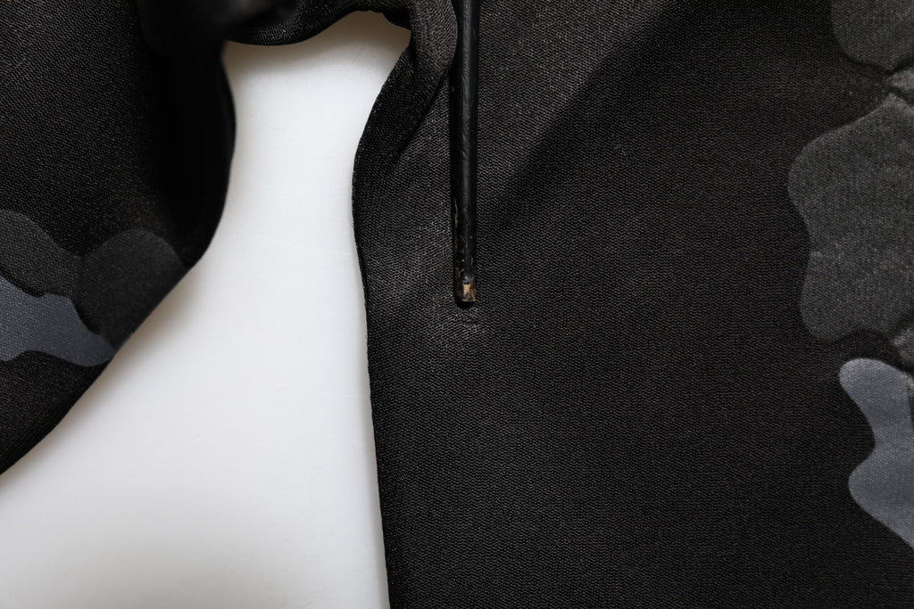Sweat-shirt Dolce & Gabbana motif camouflage noir