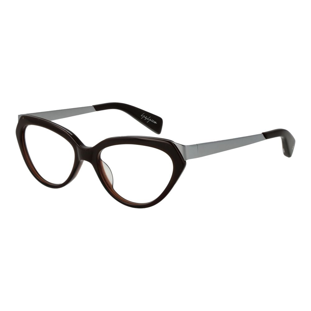 Yohji Yamamoto Brown Glasses Frames Unisex