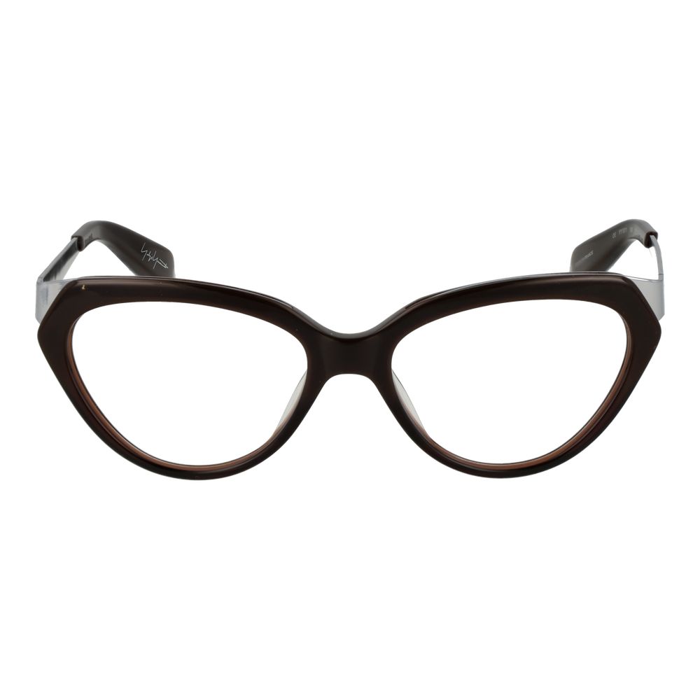 Yohji Yamamoto Brown Glasses Frames Unisex alternate view