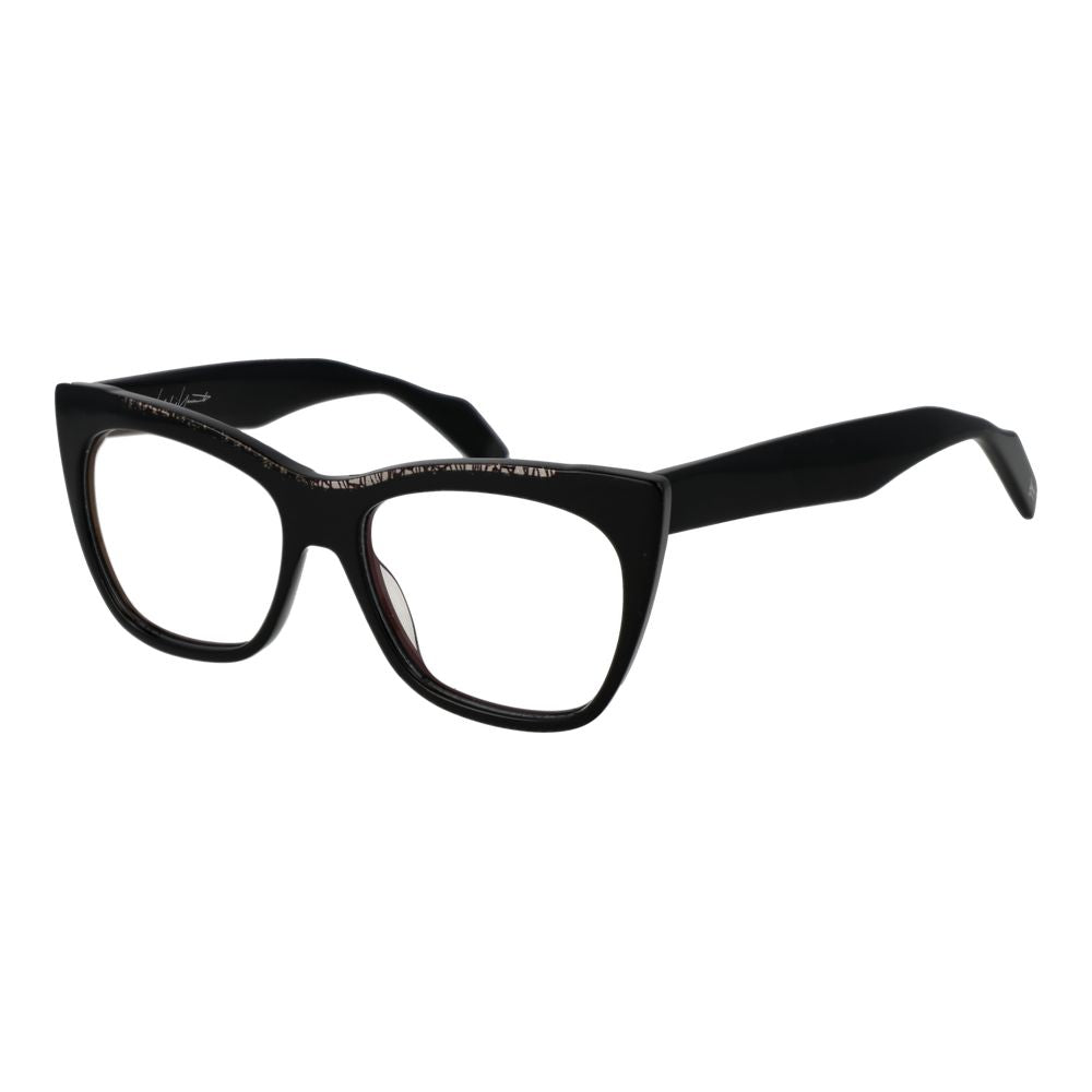 Yohji Yamamoto Black Glasses Frames for Men
