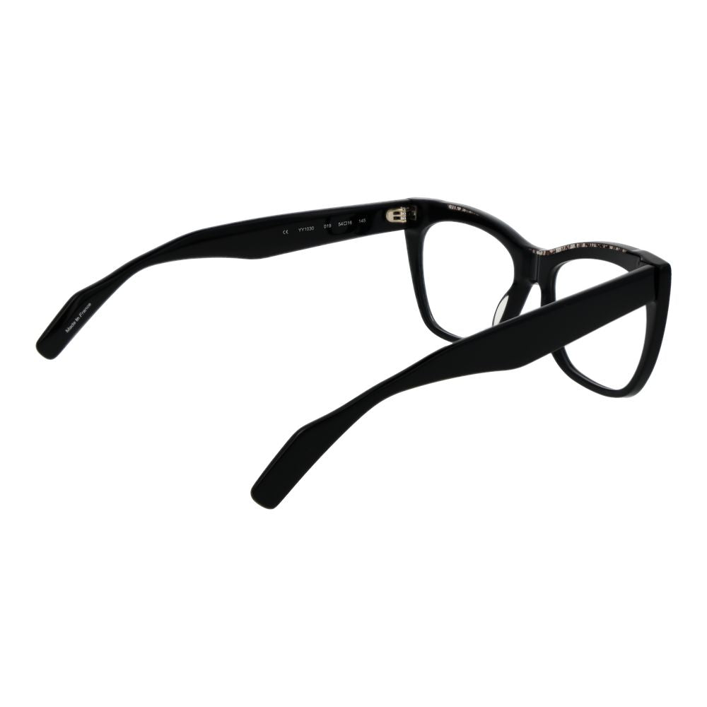 Yohji Yamamoto Black Glasses Frames for Men detail view