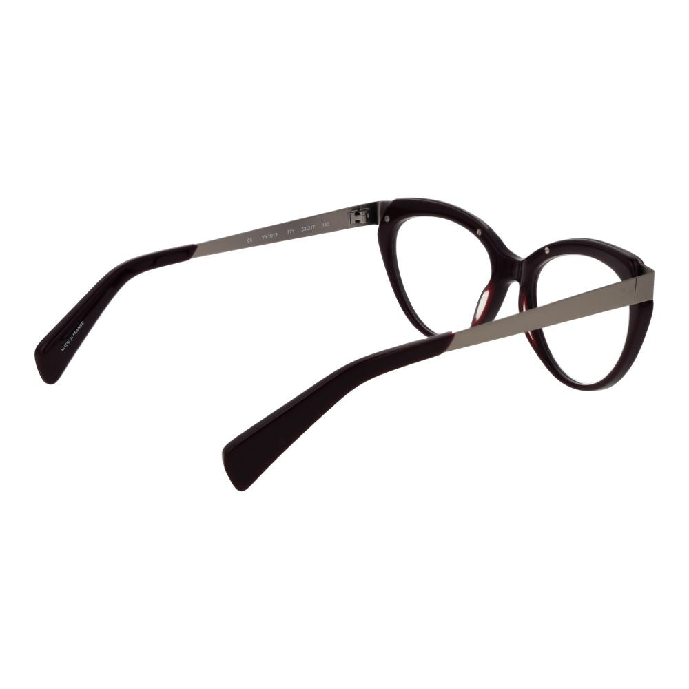 Yohji Yamamoto Purple Glasses Frames Unisex detail view