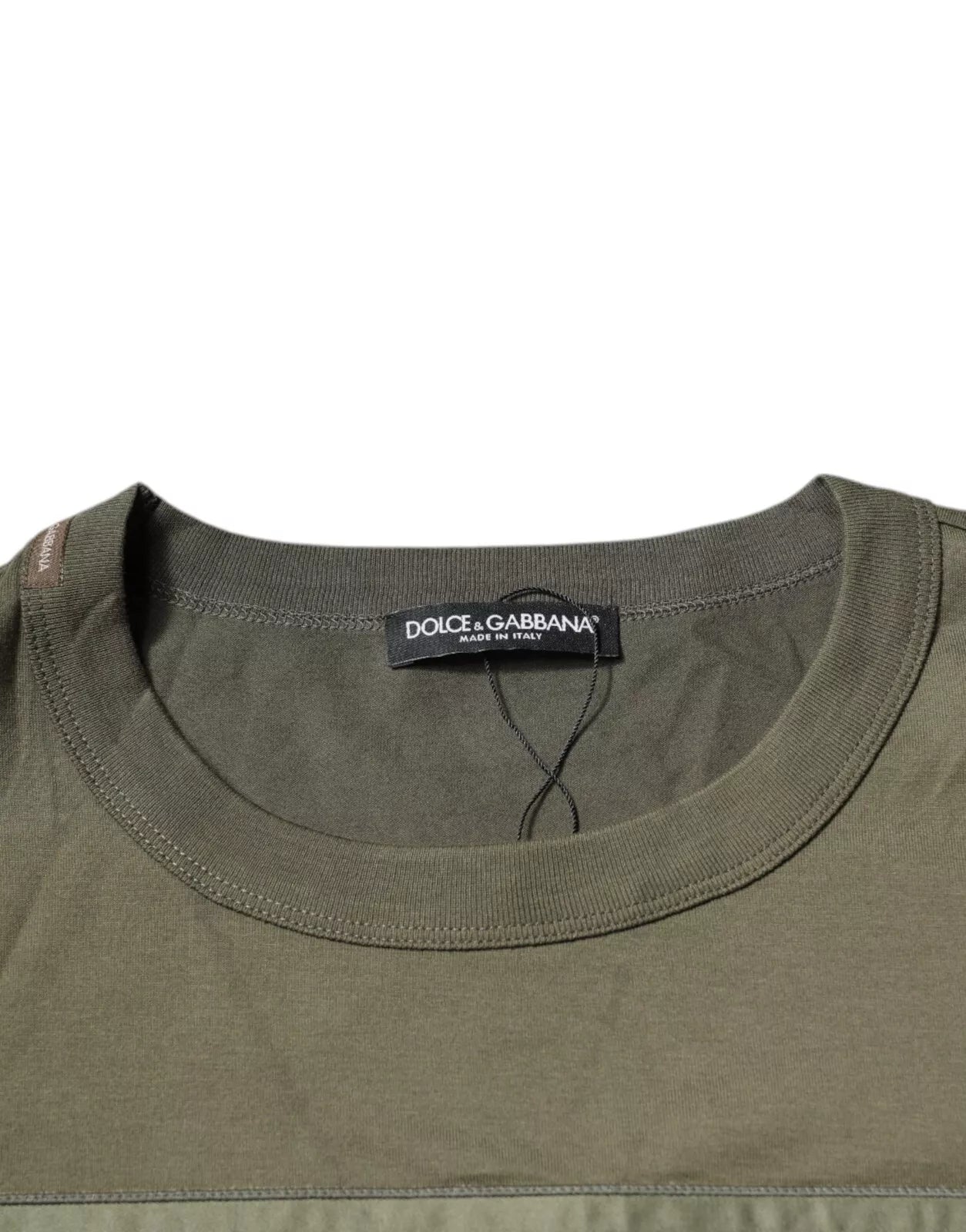 Dolce & Gabbana Green T-Shirt for Men additional view
