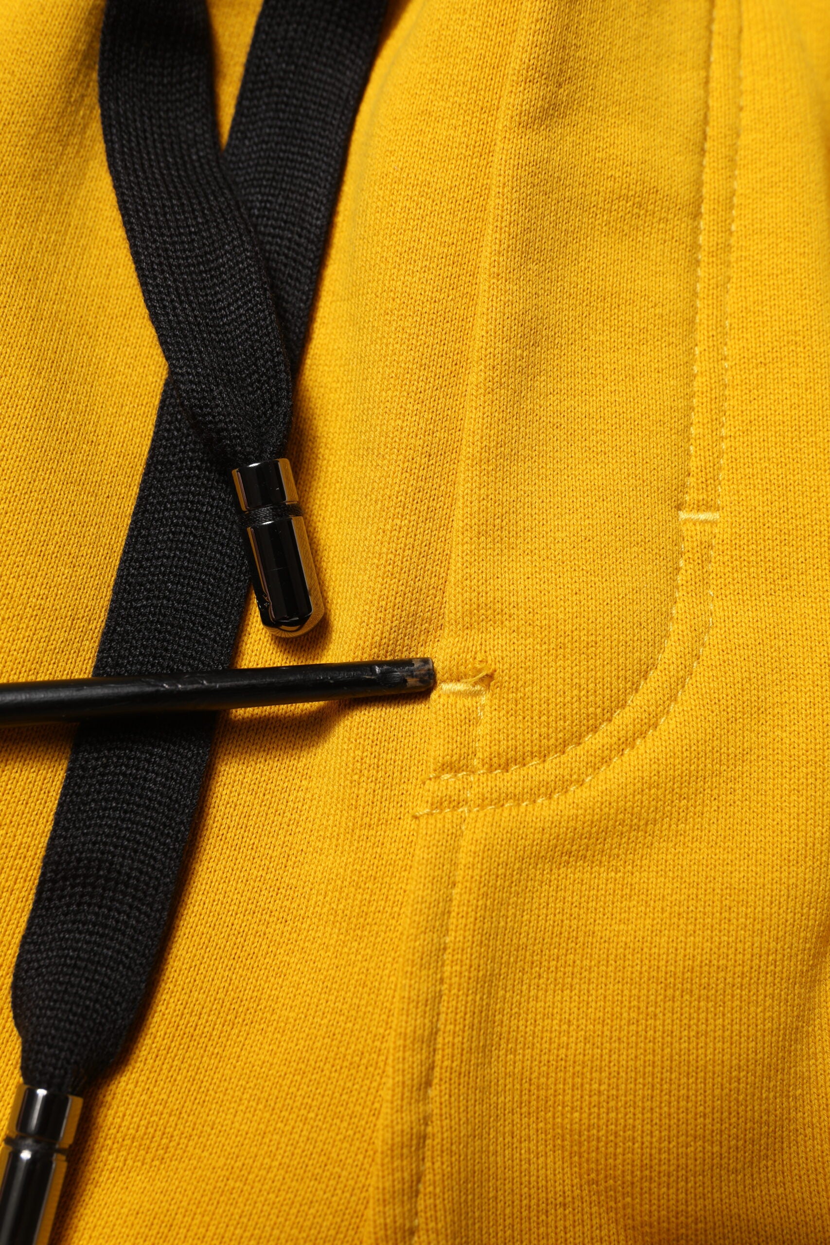Dolce & Gabbana Yellow 100% Cotton Sweatpants Jogger Pants