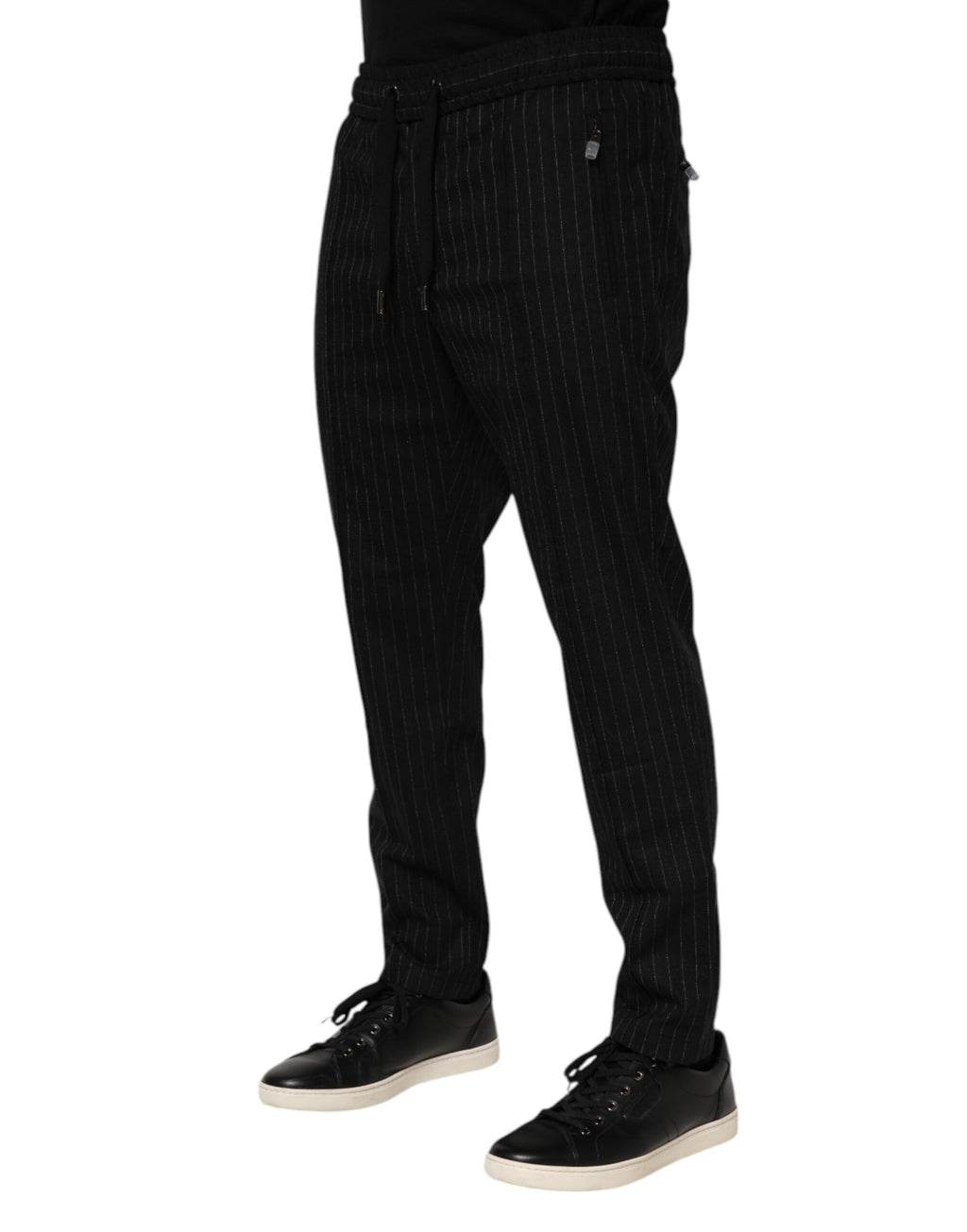 Dolce & Gabbana Black Athletic Pants for Men detail view