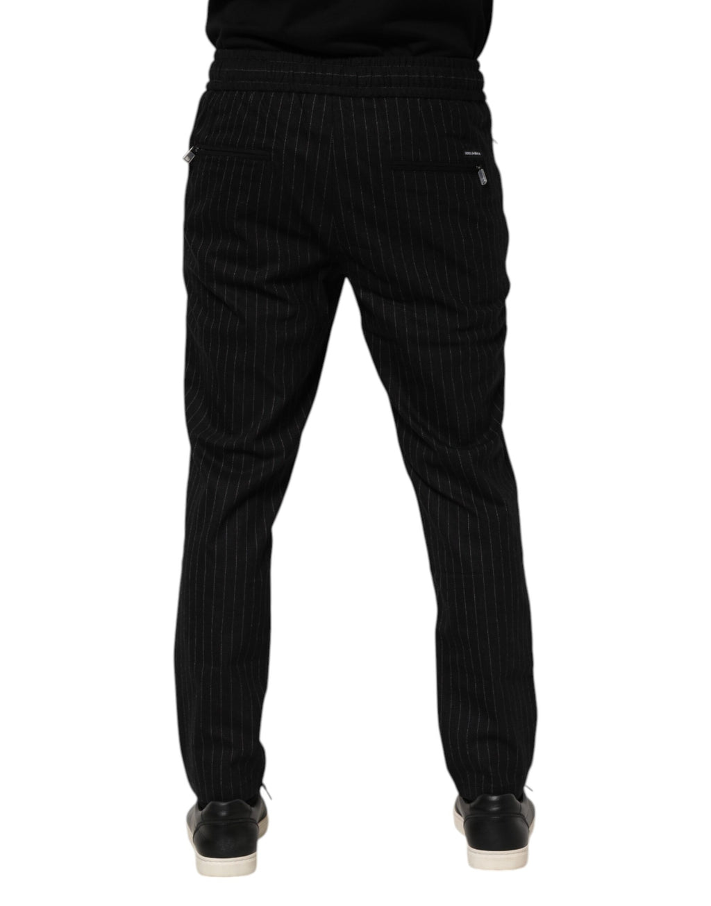Dolce & Gabbana Black Athletic Pants for Men side view