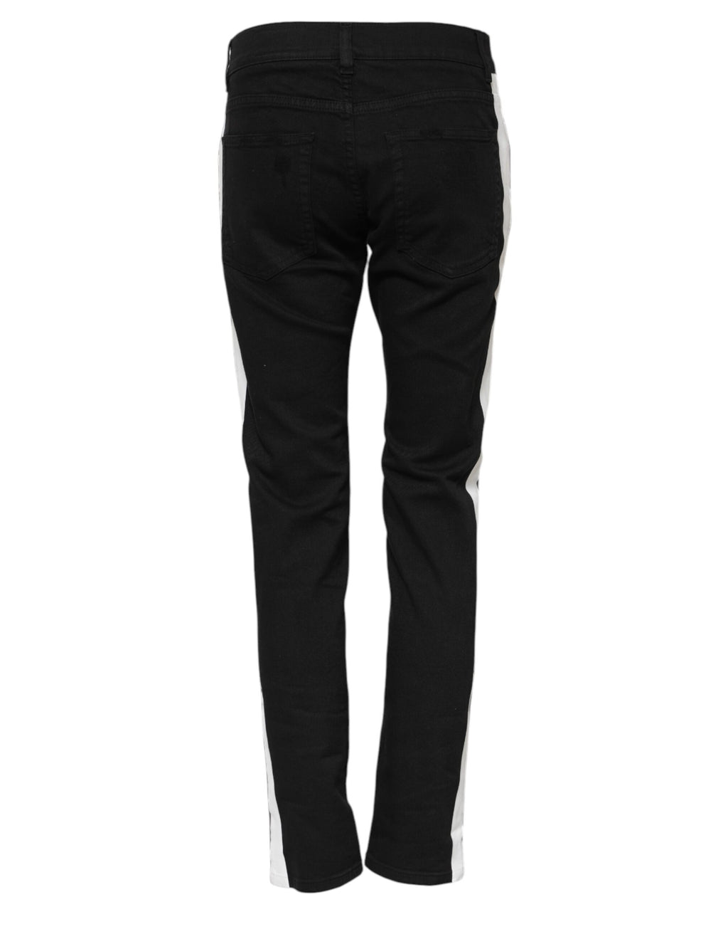 Dolce & Gabbana Black Skinny Jeans for Men detail view