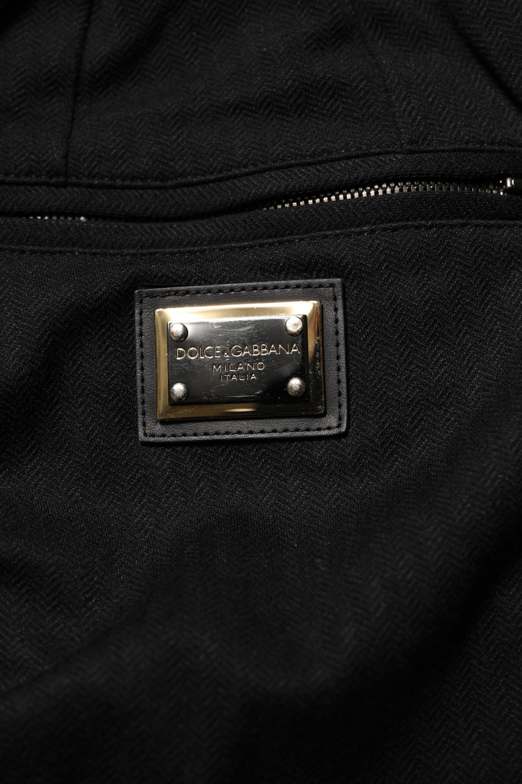 Pantalon de jogging skinny Dolce & Gabbana noir en viscose à logo pour homme