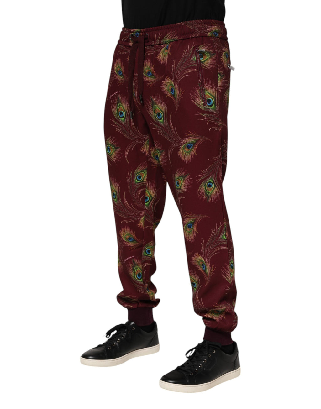 Dolce & Gabbana Red Athletic Pants for Men detail view