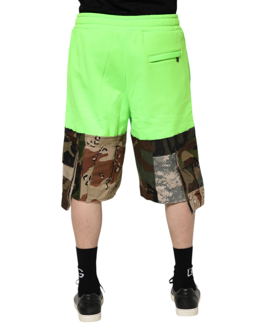 Dolce & Gabbana Green Bermuda for Men side view