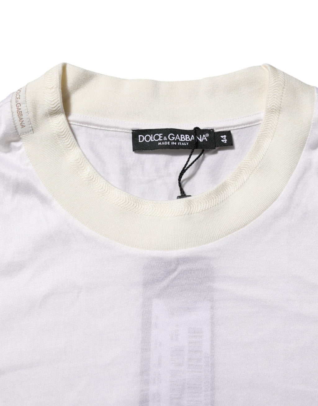 Dolce & Gabbana White Long Sleeve T-Shirt for Men additional view