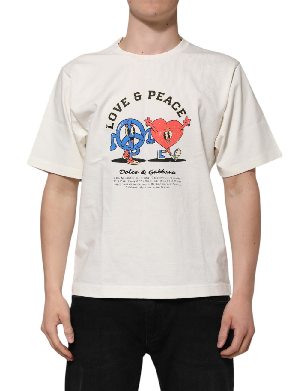 Dolce & Gabbana White T-Shirt for Men alternate view